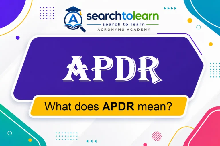 APDR