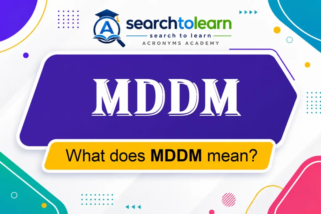 MDDM