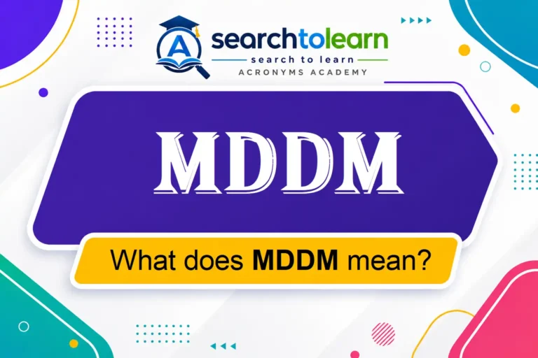 MDDM