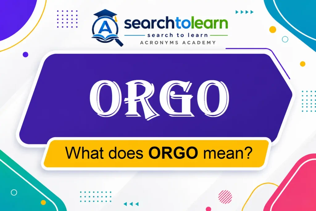 ORGO