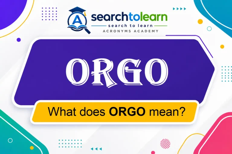 ORGO