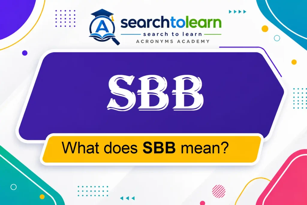 SBB